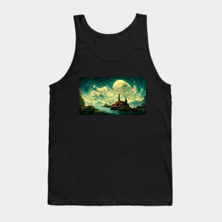 The Sky of Vincent Van Gogh (day14） Tank Top